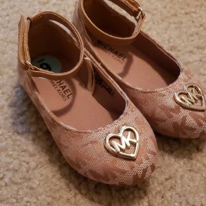 Nude MK Shoes with Velcro